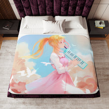 Load image into Gallery viewer, Kaori Miyazono Sherpa Blanket