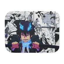 Load image into Gallery viewer, Blue Exorcist Rin Okumura Sherpa Blanket