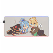 Load image into Gallery viewer, KonoSuba - God’s Blessing On This Wonderful World!! RGB LED Mouse Pad (Desk Mat)