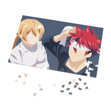 Load image into Gallery viewer, Yukihira Soma and Nakiri Erina from Food Wars : Shokugeki no Somafor Dekstop Jigsaw Puzzle