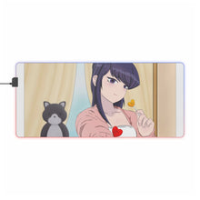 Load image into Gallery viewer, Komi Can't Communicate Komi Shouko RGB LED Mouse Pad (Desk Mat)
