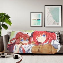 Load image into Gallery viewer, Anime The Quintessential Quintuplets Sherpa Blanket