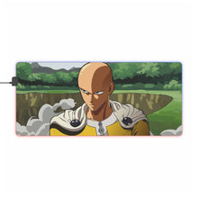 Load image into Gallery viewer, Anime One-Punch Man RGB LED Mouse Pad (Desk Mat)