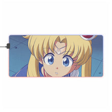 Load image into Gallery viewer, Sailor Moon RGB LED Mouse Pad (Desk Mat)