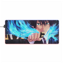 Load image into Gallery viewer, Blue Exorcist Rin Okumura RGB LED Mouse Pad (Desk Mat)