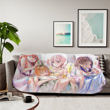 Load image into Gallery viewer, The Quintessential Quintuplets Miku Nakano, Itsuki Nakano, Nino Nakano, Yotsuba Nakano, Ichika Nakano Sherpa Blanket