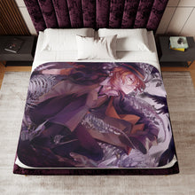 Load image into Gallery viewer, Anime Bungou Stray Dogs Sherpa Blanket