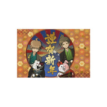 Load image into Gallery viewer, Makoto, Hajime, Monokuma and Monomi Rug