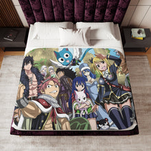 Load image into Gallery viewer, Anime Fairy Tail Sherpa Blanket