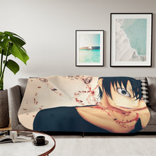 Load image into Gallery viewer, Anime Deadman Wonderland Sherpa Blanket