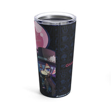 Load image into Gallery viewer, Glass Heart Princess Tumbler 20oz