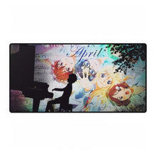 Load image into Gallery viewer, Anime Your Lie in April Mouse Pad (Desk Mat)