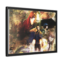 Load image into Gallery viewer, Makise, Kyouma & Mayushi Canvas Framed Art Print
