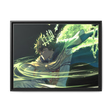 Load image into Gallery viewer, Black Clover Yuno Canvas Framed Art Print