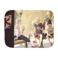 Load image into Gallery viewer, Boruto Sherpa Blanket
