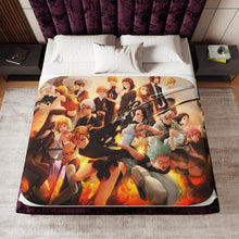 Load image into Gallery viewer, Soul Eater Sherpa Blanket