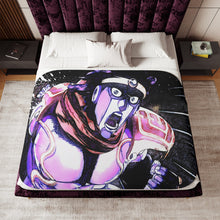 Load image into Gallery viewer, Anime Jojo's Bizarre Adventure Sherpa Blanket