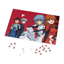 Load image into Gallery viewer, Neon Genesis Evangelion Shinji Ikari, Rei Ayanami, Kaworu Nagisa Jigsaw Puzzle