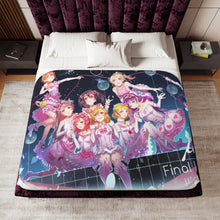 Load image into Gallery viewer, Anime Love Live! Sherpa Blanket