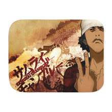 Load image into Gallery viewer, Anime Samurai Champloor Sherpa Blanket