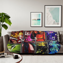 Load image into Gallery viewer, Anime Jojo's Bizarre Adventure Sherpa Blanket