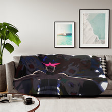 Load image into Gallery viewer, The Lights in the Sky Are Stars... Sherpa Blanket