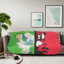 Load image into Gallery viewer, Yoshino and Kurumi - Date A Live Minimalist Sherpa Blanket