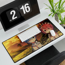 Load image into Gallery viewer, Rem and Ram Mouse Pad (Desk Mat)
