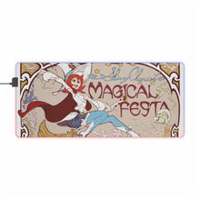 Load image into Gallery viewer, Little Witch Academia Computer Keyboard Pad, Ursula Callistis RGB LED Mouse Pad (Desk Mat)