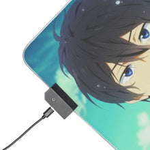 Load image into Gallery viewer, Free! Haruka Nanase RGB LED Mouse Pad (Desk Mat)