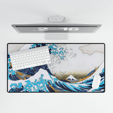 Load image into Gallery viewer, The Great Wave Off Kanagawa Mouse Pad (Desk Mat)