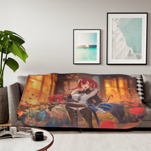 Load image into Gallery viewer, Mushoku Tensei: Jobless Reincarnation Eris Boreas Greyrat Sherpa Blanket