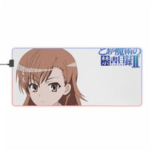 Load image into Gallery viewer, A Certain Magical Index Mikoto Misaka RGB LED Mouse Pad (Desk Mat)
