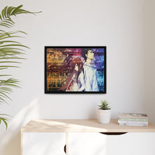 Load image into Gallery viewer, Kurisu Makise and Rintarou Okabe Canvas Framed Art Print