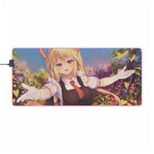 Load image into Gallery viewer, Miss Kobayashi's Dragon Maid Kobayashi San Chi No Maid Dragon, Tohru RGB LED Mouse Pad (Desk Mat)