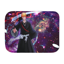 Load image into Gallery viewer, Kurosaki Ichigo Sherpa Blanket