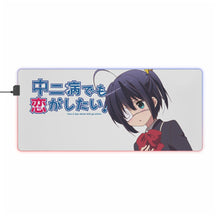 Load image into Gallery viewer, Love, Chunibyo & Other Delusions Rikka Takanashi RGB LED Mouse Pad (Desk Mat)