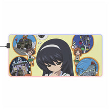 Load image into Gallery viewer, Girls und Panzer RGB LED Mouse Pad (Desk Mat)
