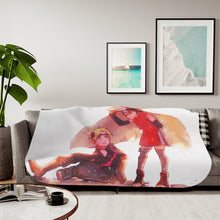 Load image into Gallery viewer, Anime Boruto Sherpa Blanket