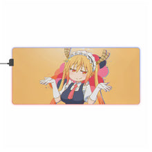 Load image into Gallery viewer, Wallpaper kobayashi-san chi no maid dragon (Tohru) RGB LED Mouse Pad (Desk Mat)
