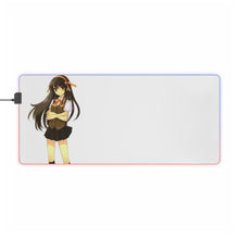 Load image into Gallery viewer, The Melancholy Of Haruhi Suzumiya RGB LED Mouse Pad (Desk Mat)