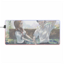 Load image into Gallery viewer, Karakai Jouzu No Takagi-san RGB LED Mouse Pad (Desk Mat)