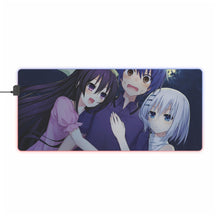 Load image into Gallery viewer, Date A Live RGB LED Mouse Pad (Desk Mat)
