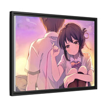 Load image into Gallery viewer, Your Name. Canvas Framed Art Print