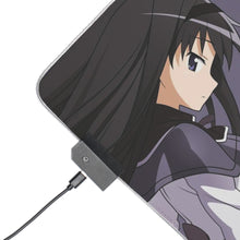 Load image into Gallery viewer, Puella Magi Madoka Magica Homura Akemi RGB LED Mouse Pad (Desk Mat)