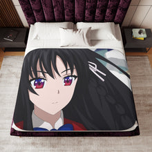 Load image into Gallery viewer, Tsundere-chan Sherpa Blanket