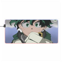Load image into Gallery viewer, My Hero Academia Izuku Midoriya RGB LED Mouse Pad (Desk Mat)
