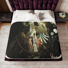 Load image into Gallery viewer, Soul Eater Sherpa Blanket