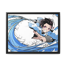 Load image into Gallery viewer, Demon Slayer: Kimetsu no Yaiba Canvas Framed Art Print