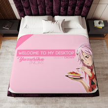 Load image into Gallery viewer, Anime Guilty Crown Sherpa Blanket